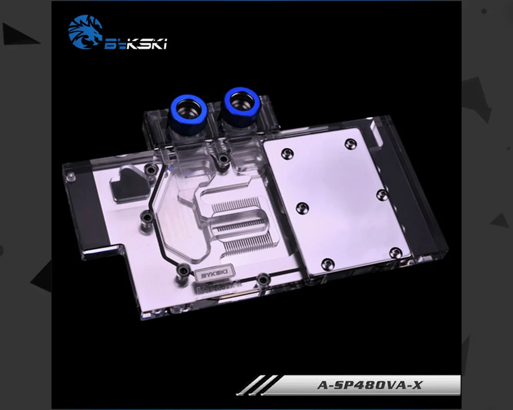 Bykski A-SP48OVA-X, полное покрытие видеокарты блок водяного охлаждения RGB/RBW для Sapphire RX480/470, импульсный RX580