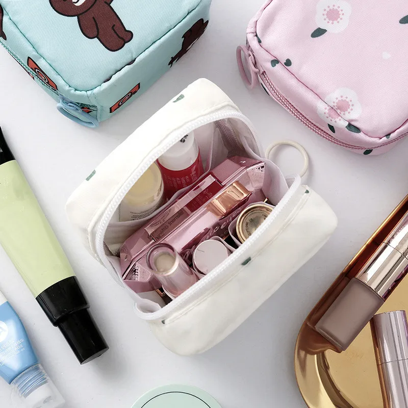 1 шт. Женская мини косметичка с 3D принтом|Косметички| |