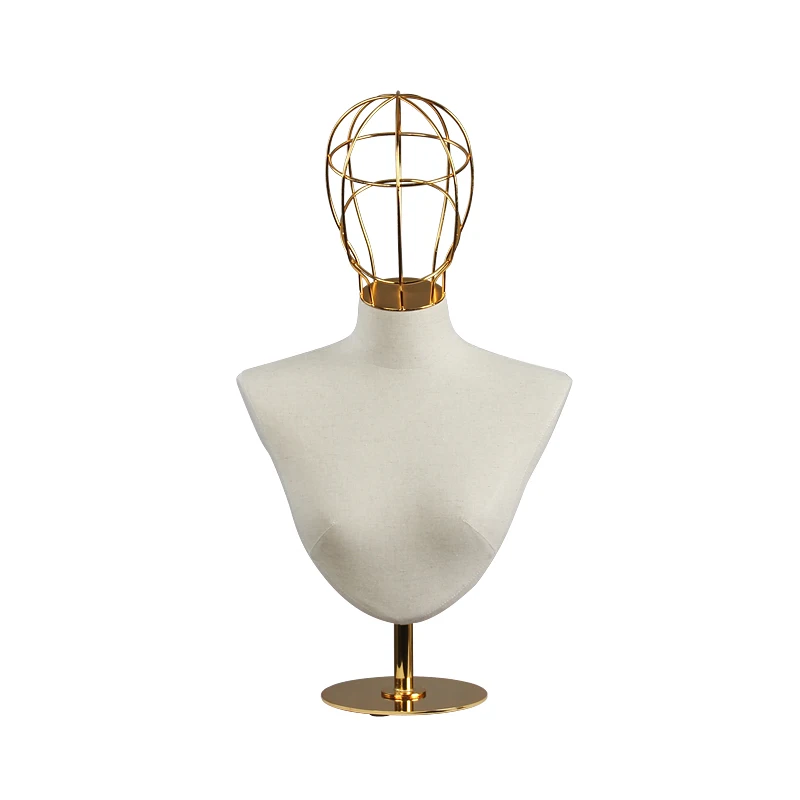 Тканевая обложка модель женского манекена форма туловища с проволочной