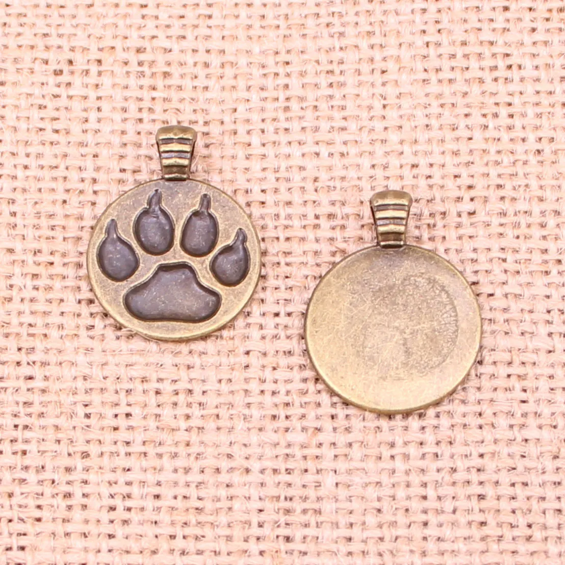 10 шт. подвески из цинкового сплава под старину бронзу 21 мм |