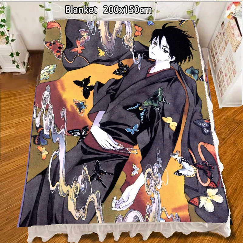 

Флисовое одеяло в стиле аниме «водохранилище», классика ли, сиаорлан, Сакура, Ватануки, Кимихиро, покрывало, коврик, мягкие постельные прина...