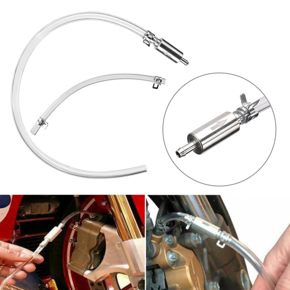 

Motorcycle Brake Bleeding Car Oil Change Pump Tool Bleeder Fluid Hose Hydraulic Clutch Valve Tube Set Pit Dirt Bike Accessories