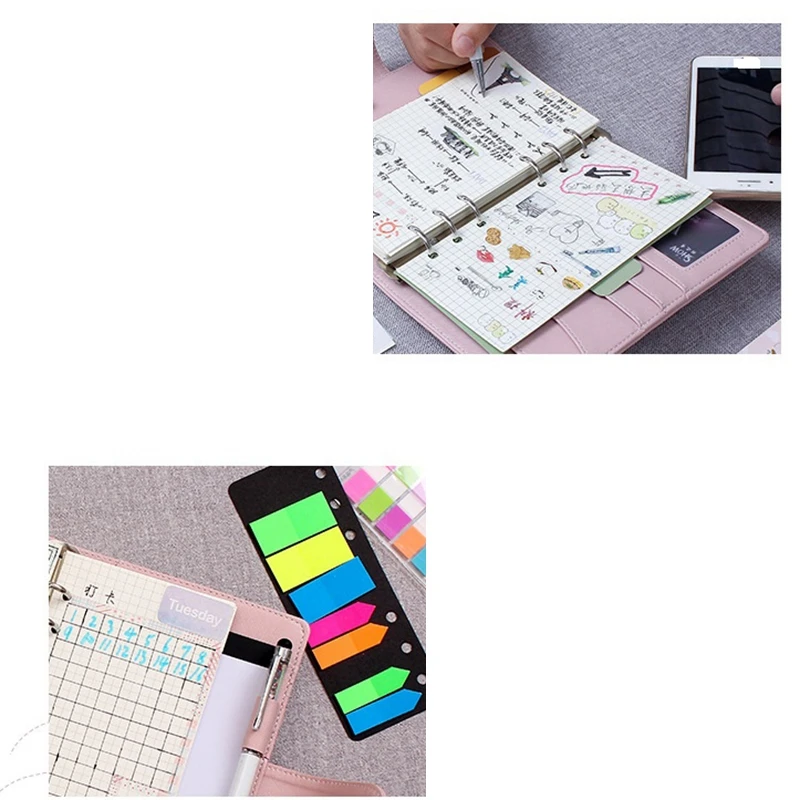 A6 записная книжка из искусственной кожи школа планирования Канцтовары 6