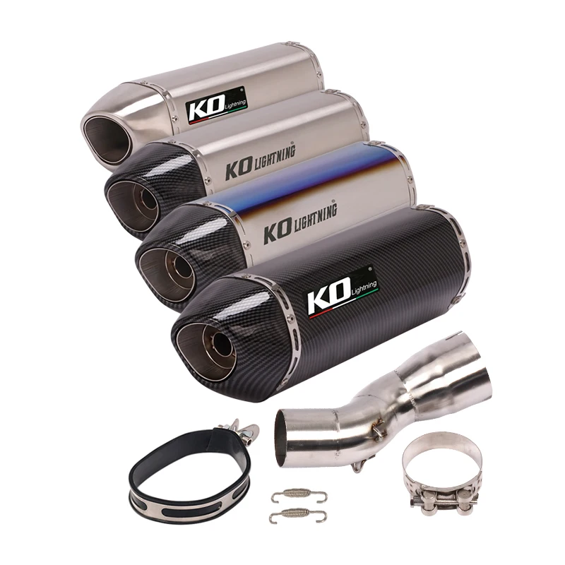 

Slip On Motorcycle Exhaust Middle Link Tube And 51mm Vent Pipe Stainless Steel For BMW R1200GS R1200GS ADV 2013-2019