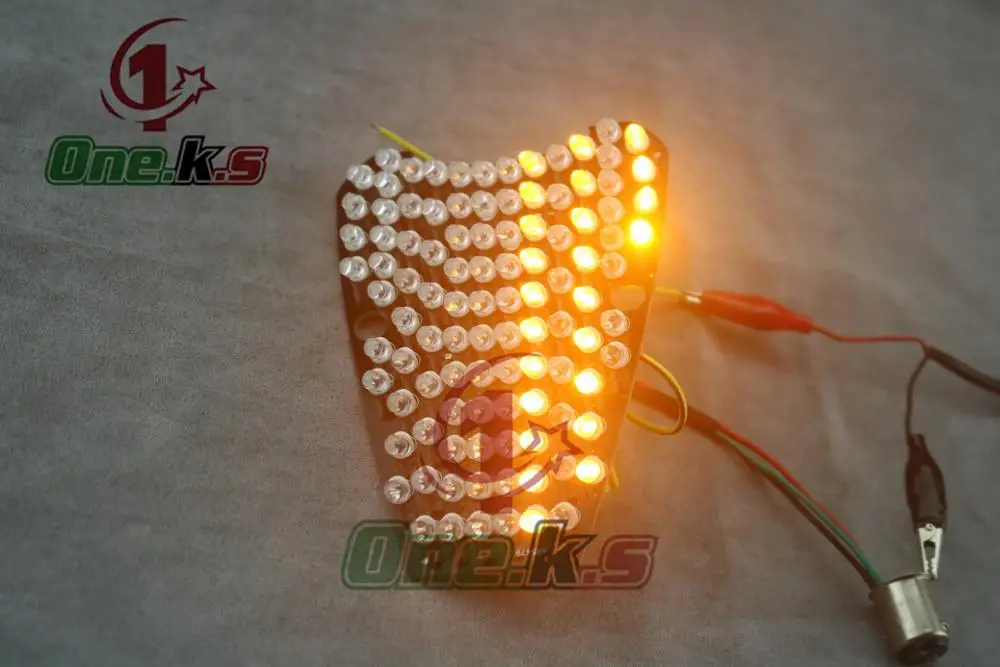 Motorcycle accessories For  HONDA VTX 1300/1800 CUSTOM 02  LED rear taillight integrated turn signal function Brake light |