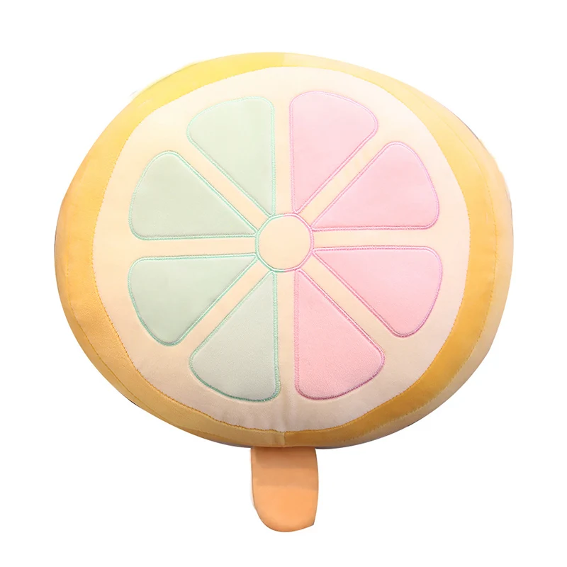 

40cm Cute Fruit Shaped Icecream Plush Back Cushion Kawii Summer Fruit Soft Pillow Home Decoration or Kids Gifts