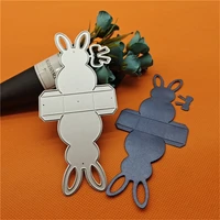 metal cutting dies diy composite joint rabbit knife mold embossing craft faca de corte e relevo new cutting dies carving