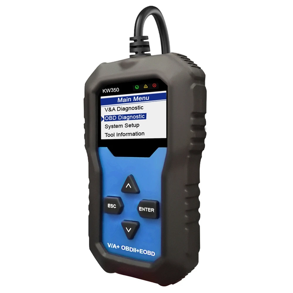 

KONNWE KW350 Professional OBD2 Scanner Auto Code Reader For VW For Audi For Skoda Diagnostic Check Engine Light Scan Tool