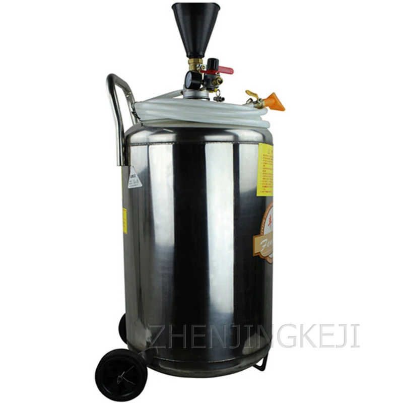 Пневматическая утолщенная машина из нержавеющей стали 304 для мытья автомобиля