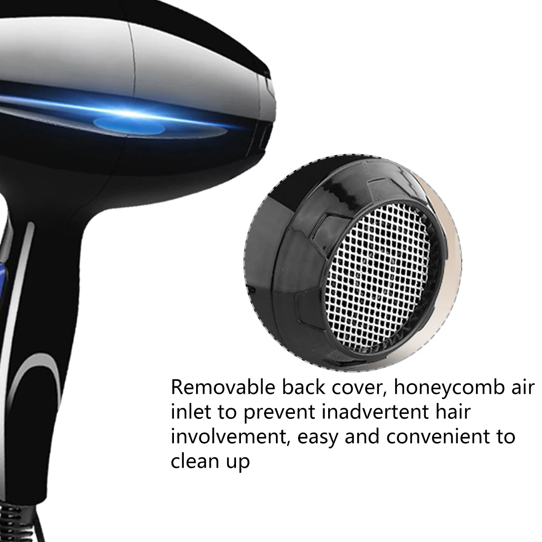 Бытовой профессиональный фен для горячей и холодной парикмахерской салонный