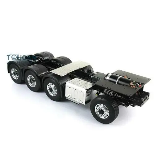 

Тягач LESU 1/14 RC, тягач, металлический тяжелый шасси для самостоятельной сборки, 8*8, Benz 3363, строительная звезда