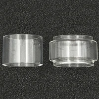 fatube 5pcs bubble normal glass cups for arbiter 4ml arbiter solo rta 2ml glass tube