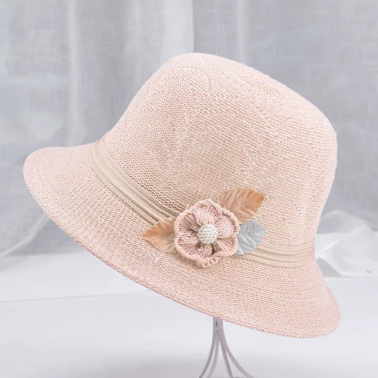 Pink Лето, унисекс, Золотая шляпа от солнца, повседневная, для отдыха, Панама, соломенная шляпа, для женщин, с широкими полями, для пляжа, джаз, мужские шляпы, складная шляпа - Цвет: Pink
