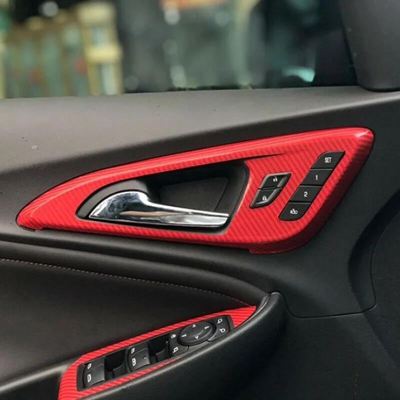 

DIY Car Trim Sticker Decor For Chevrolet Malibu 2016-2019 Carbon Fiber