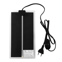 7W 220~ 240V Регулируемый температурный обогреватель для аквариума кровать подушка для животных мягкая вилка ЕС