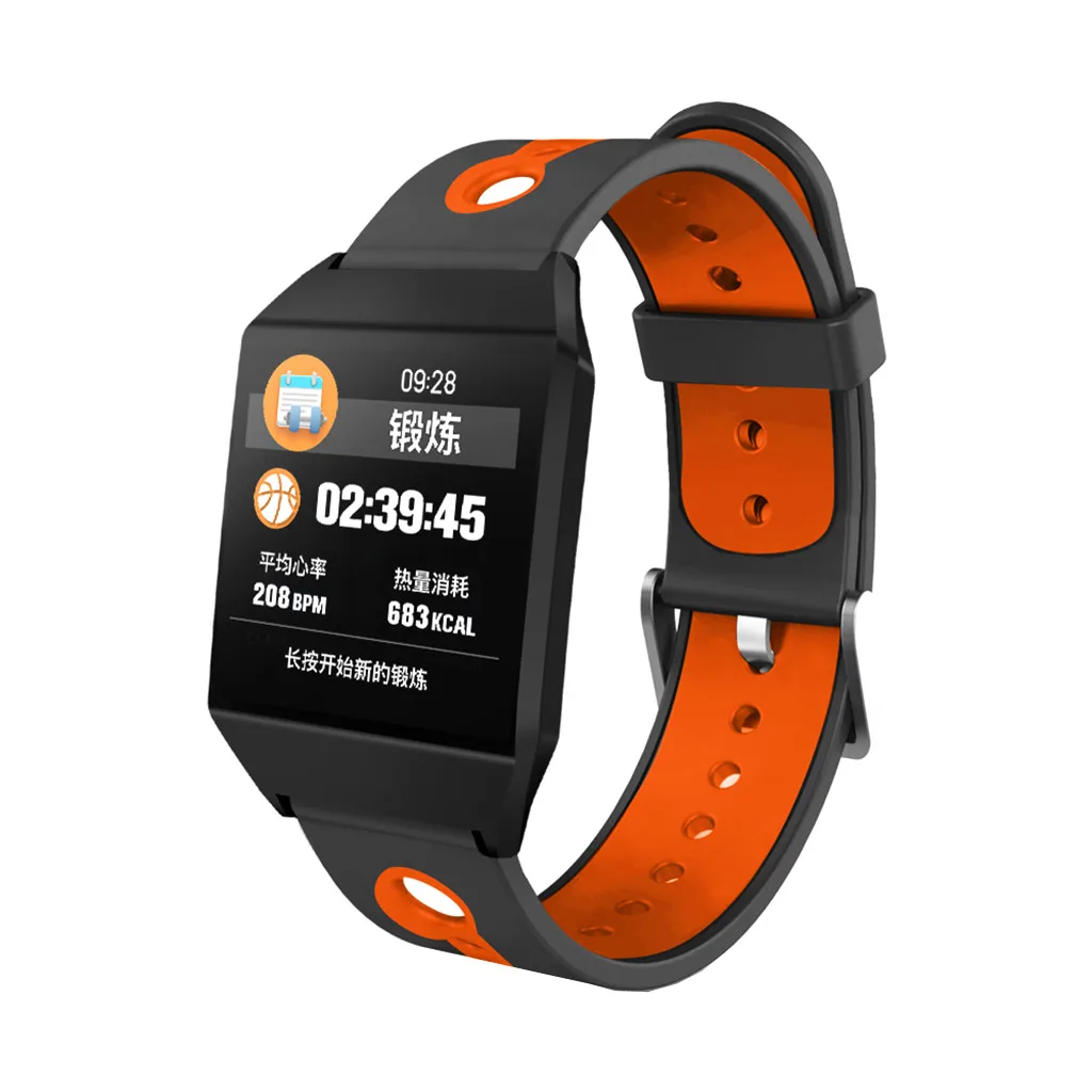 Смарт-часы спортивные фитнес-трекер сердечного ритма часы IP68 для Iphone Xiaomi