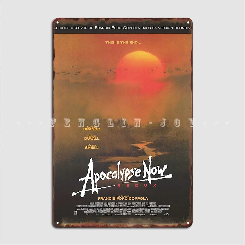 Покалипсис сейчас металлический знак дизайн домашняя стена паб гараж украшение