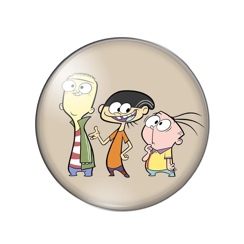 Стеклянный кабошон ZB0543 Круглый Кабошон с плоским основанием милыми мультяшными