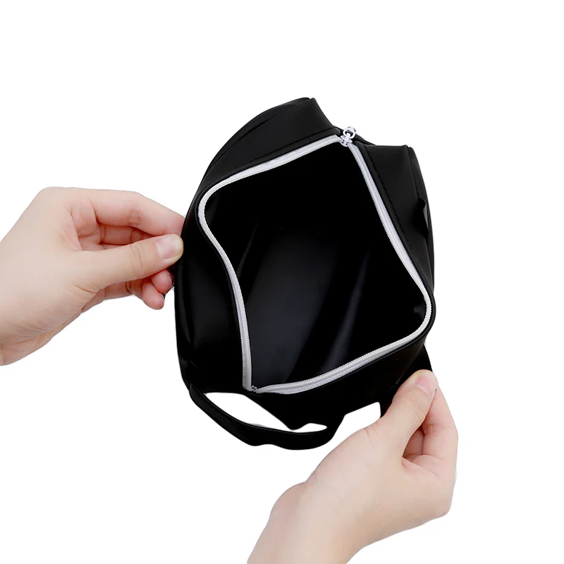 

Creative Cute Cartoon Cat Cosmetic Bag Pen Bag Zipper Travel Wash Pouch Bath Cosmetics MakeUp Bag Student Pencil Case