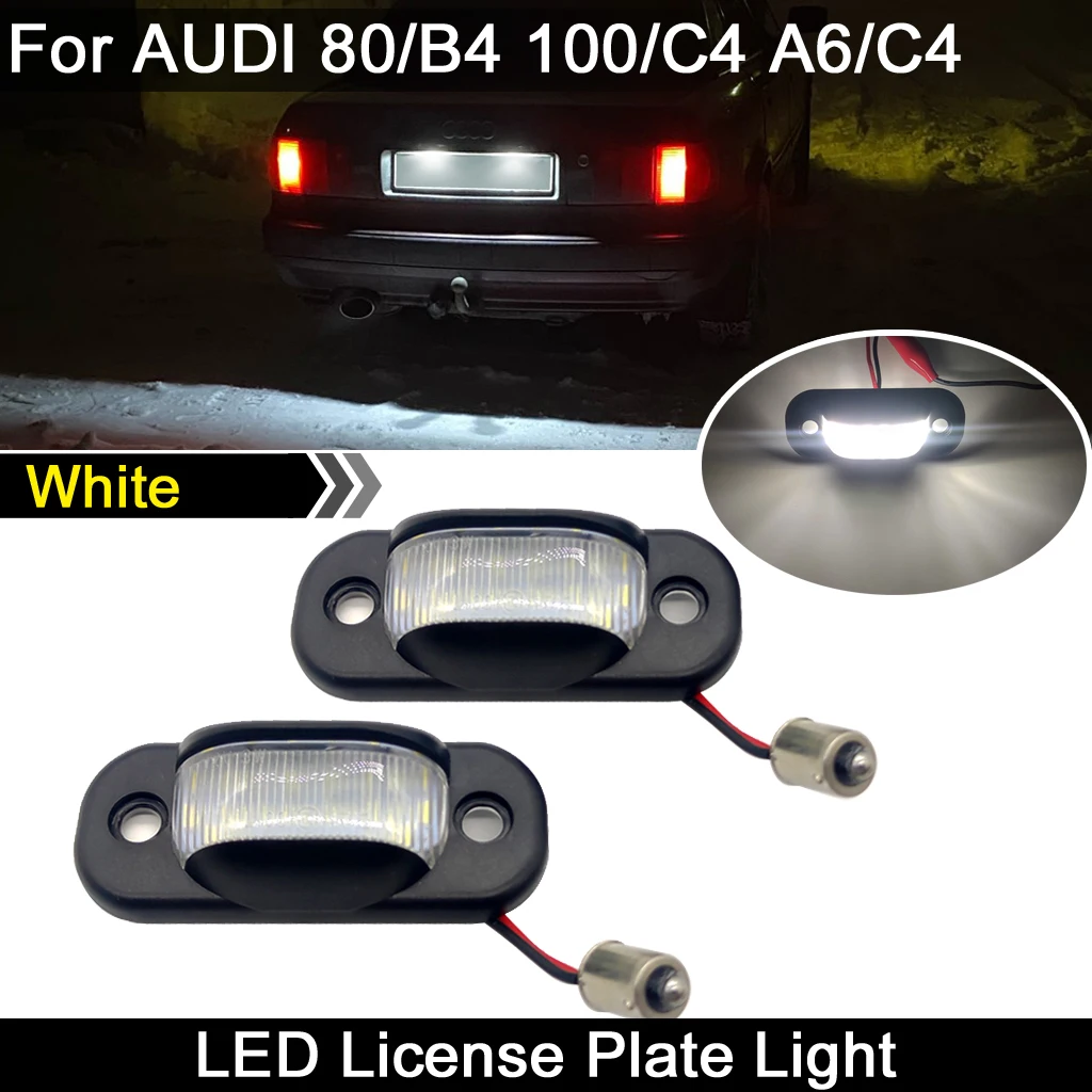 Светодиодсветильник ка для номерного знака Audi 80 B4 1991 1995 кабриолет (тип 8g) 2000 100/C4 1990