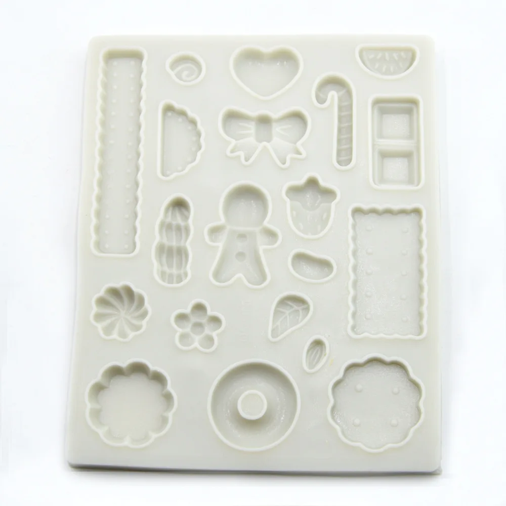 Мультяшный персонаж и бант в форме сердца помадка торт силиконовые формы печенье