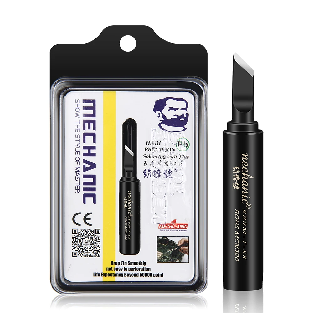 

MECHANIC 900M-T Антистатические паяльные жала из меди для паяльных станций 936