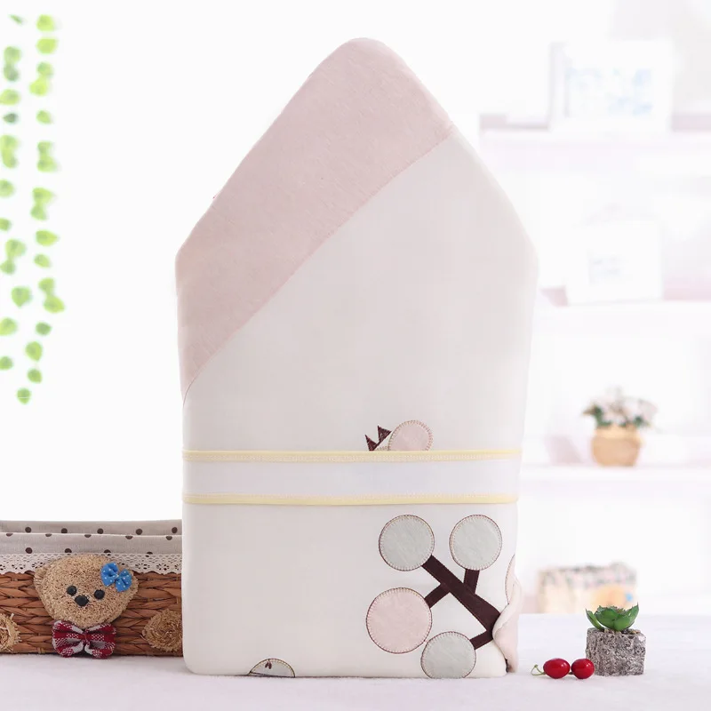 Мягкое детское одеяло для новорожденных 100% хлопок Пеленальное Одеяло мультяшное