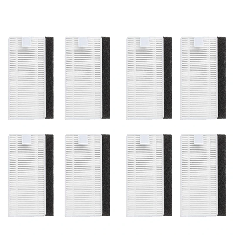 

8 Pack Replacement HEPA Filter for Cecotec Conga Excellence 1090 Robot Vacuum Cleaner Parts Filter Accessories