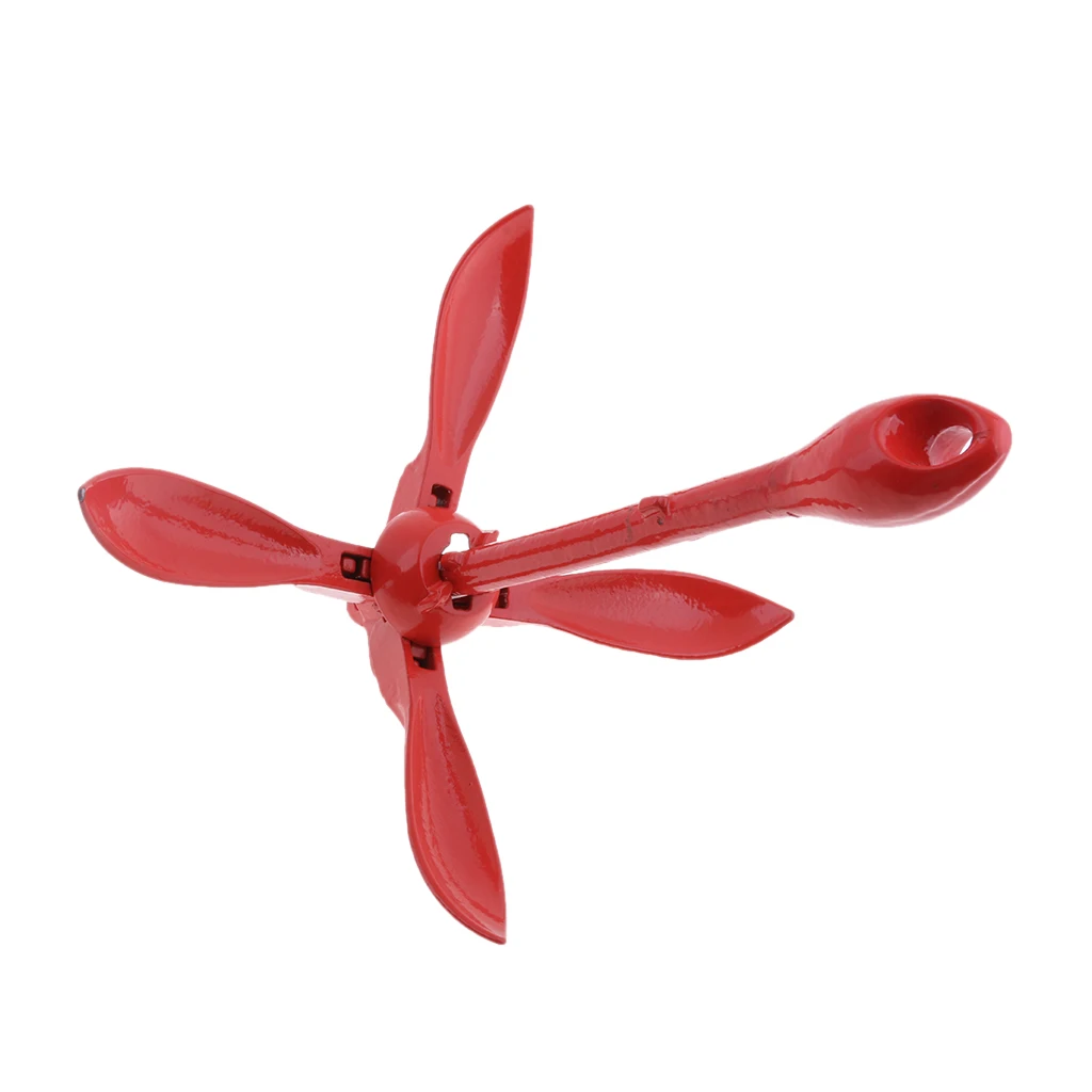 Сверхмощные гребные лодки складной якорь 4 зубца компактный Якорный буй в