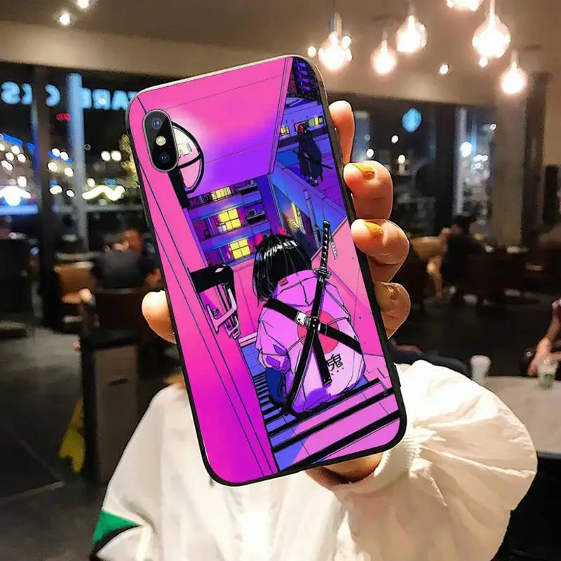 

Wave Art Japanese element cover Phone Case for iPhone 11 12 pro XS MAX 8 7 6 6S Plus X 5S SE 2020 XR