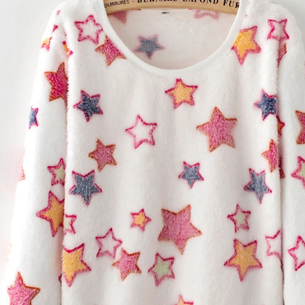 

Womail Sweatshirts Women dot print Fashion Autumn Winter Korean sweatshirt ladies Harajuku femme Blouse Mujer sweatshirt Tops 97