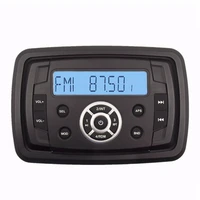 12v waterproof marine stereo receiver bluetooth audio mp3 player sound system amfm use for atvutvmotorcycleyacht