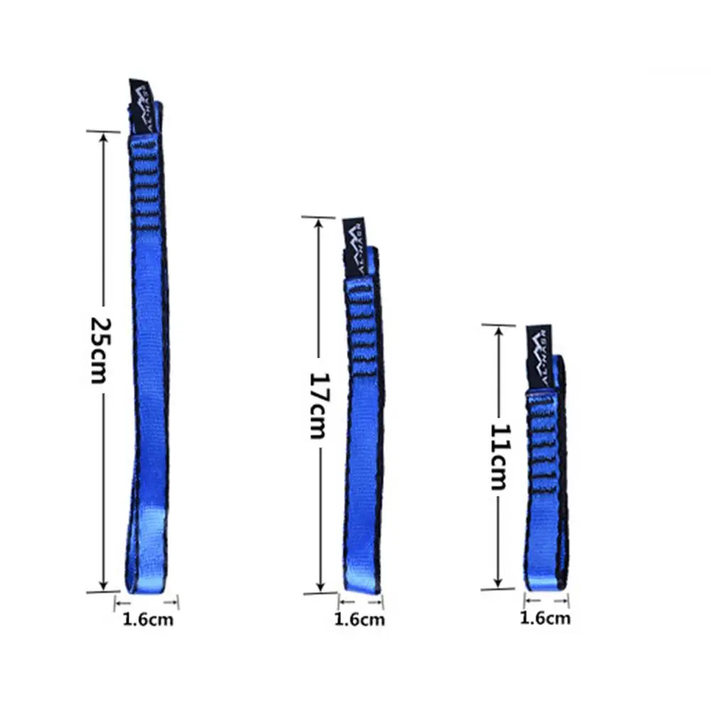 

22KN Outdoor Rock Climbing Hiking Nylon Bearing Strap Sling Reinforced Rope Belt