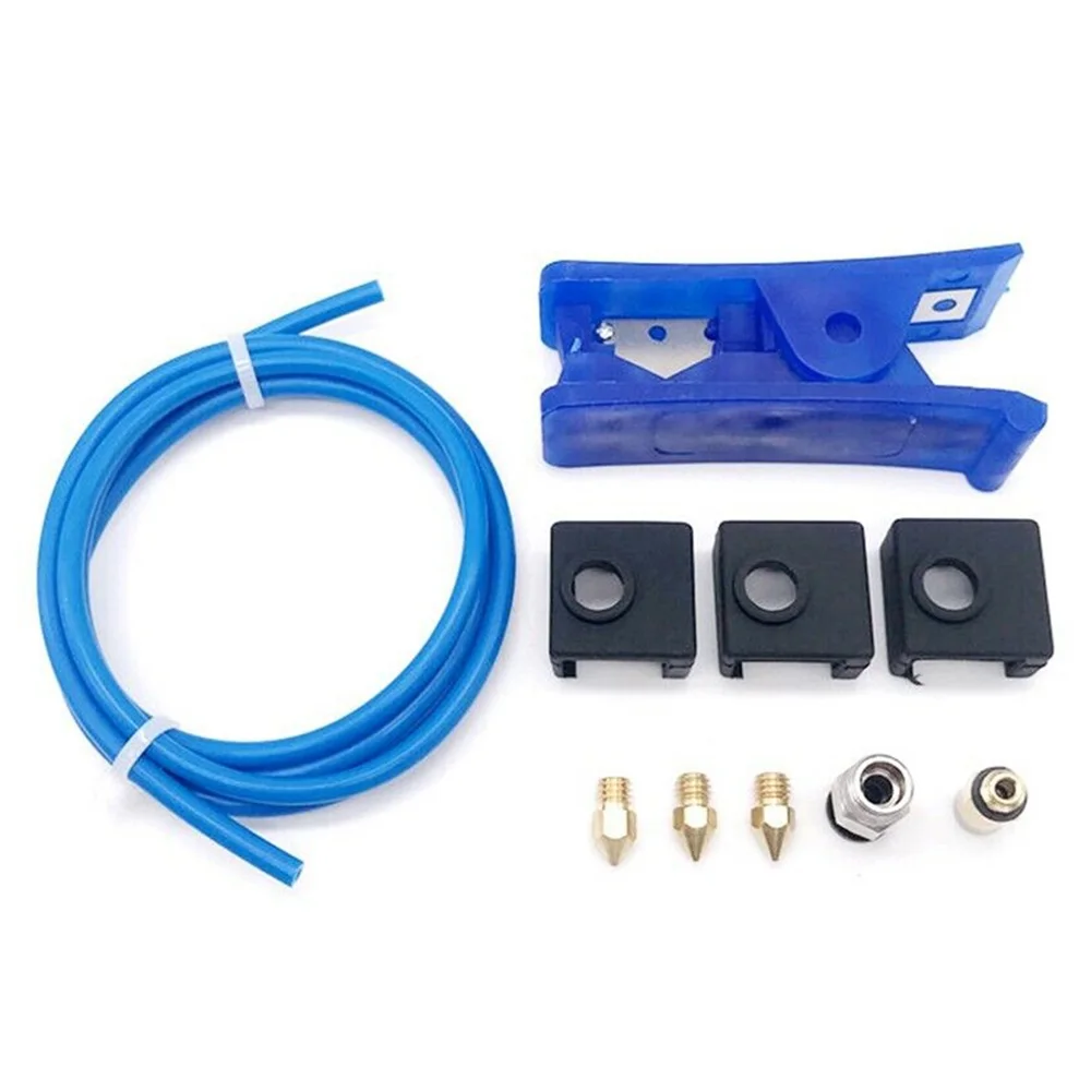 

Printer Parts PTFE Tube MK8 Nozzle High Temperature Silicone Cover Case Anti-Cutting Knife For Ender-3/Cr-10S 3D Printer DIY Kit