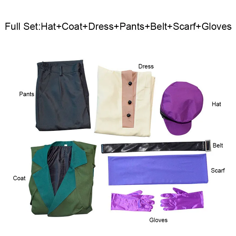 Аниме Анастазия Косплей Костюм Аня полный комплект кино костюмы взрослые