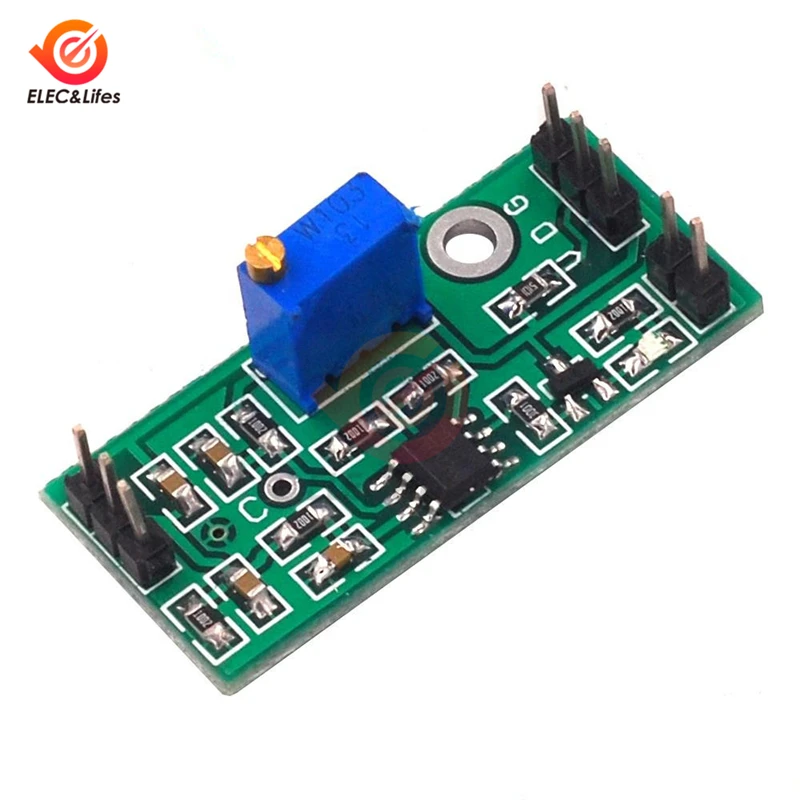 LM393 4 5 28 в модуль компаратора напряжения сигнала регулируемый высокий низкий