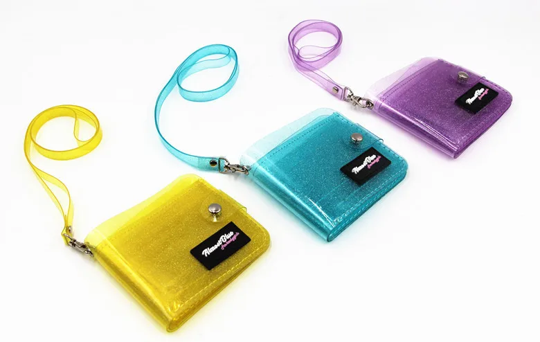 Прозрачный чехол для паспорта водонепроницаемый держатель для кредитных карт кошелек Студенческая карта дорожный кошелек голографический id держатель для карт