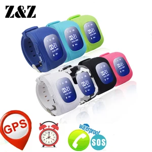 q50 smart remote gps lbs kids student multi language wristwatch sos call monitor tracker location alarm reminder phone watches free global shipping