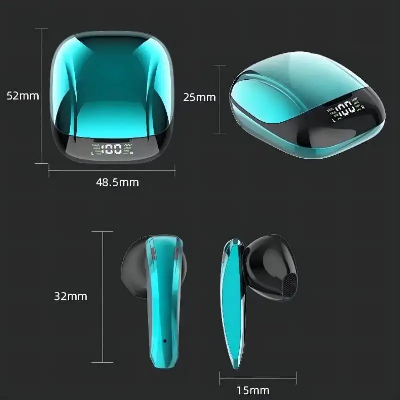 e68 wireless headphone bluetooth earphones waterproof earpieces sport earbuds for huawei iphone oppo xiaomi tws music headset free global shipping