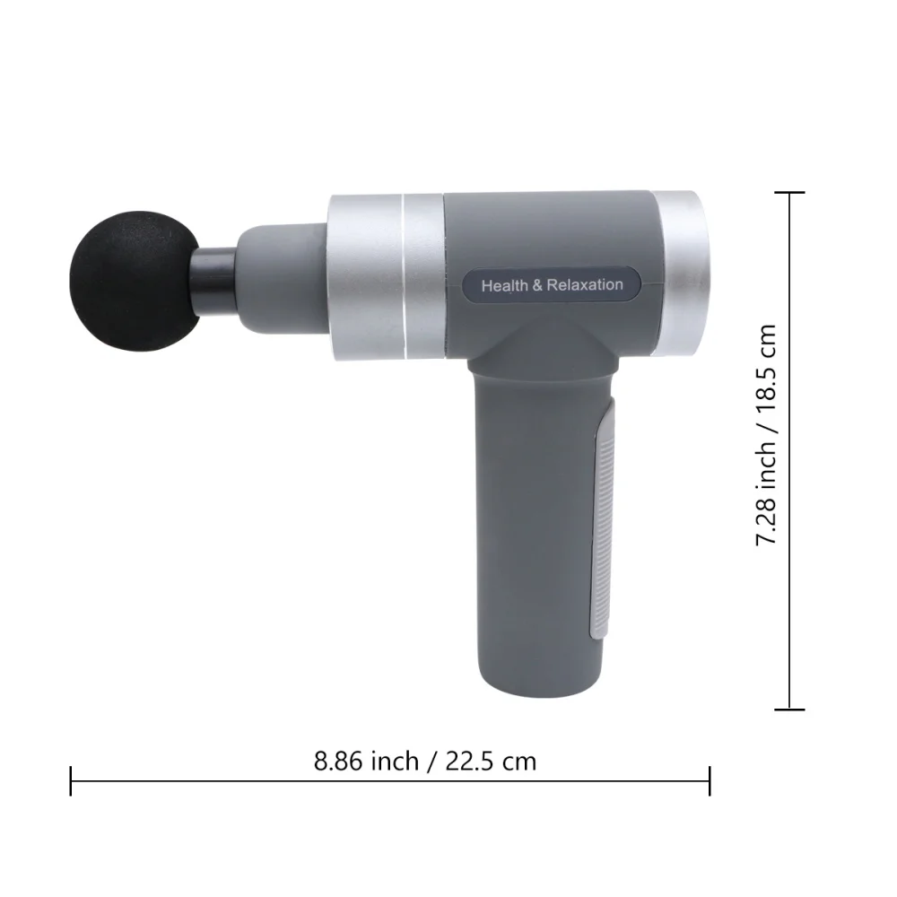 

1pc Electric Fascia Massager USB Charging Muscle Relaxation Massager Vibration Fitness Equipment Muscle Massager (Purple)