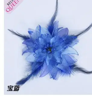 10 шт./лот головной убор для танца живота яркие разноцветные булавки головы цветка