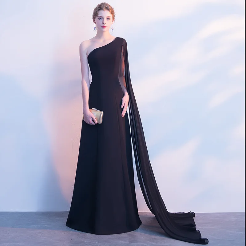 

Elegant White Full Length Formal Party Dress Lady Qipao Sexy Off Shoulder Sleeveless Robe De Soiree Novelty Maxi Dress PLUS SIZE