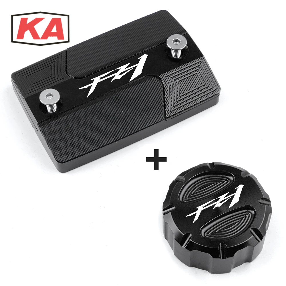 

Newest YAMAHA FZ1 FAZER FZ 1Front & Rear Brake Clutch Tank Oil Fluid Reservoir Cover Cap CNC Aluminum Motorcycles 2006-2015