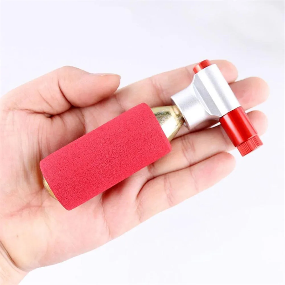 

Bicycle Tire Pumps Mini Portable CO2 Bike Threaded Cycling Tyre Inflator THJ99