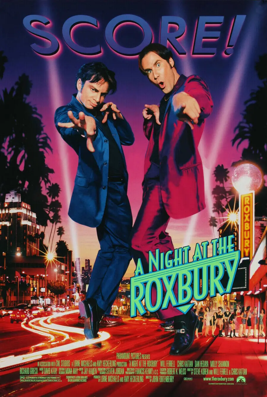 

NIGHT AT THE ROXBURY MOVIE Art Silk Poster Print 24x36inch