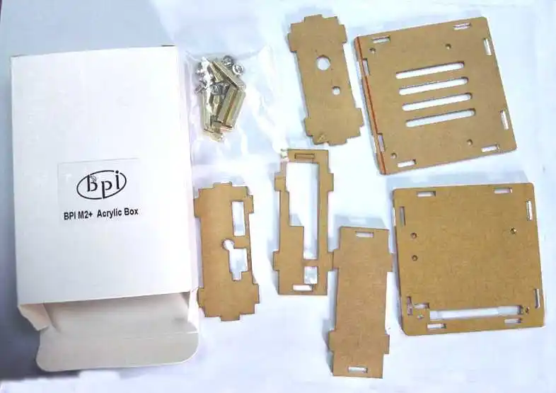 Хорошее качество прозрачный акриловый корпус для Banana Pi M2 + доска | Компьютеры и