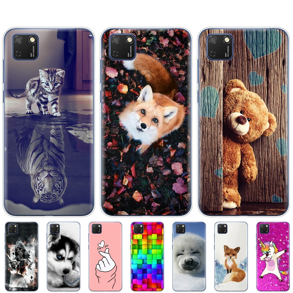 

Silicon Case For Huawei HONOR 9S Case 5.45" Painted Soft TPU Phone Cover On Honor 9S 9 S DUA-LX9 Back Protective Coque Bumper