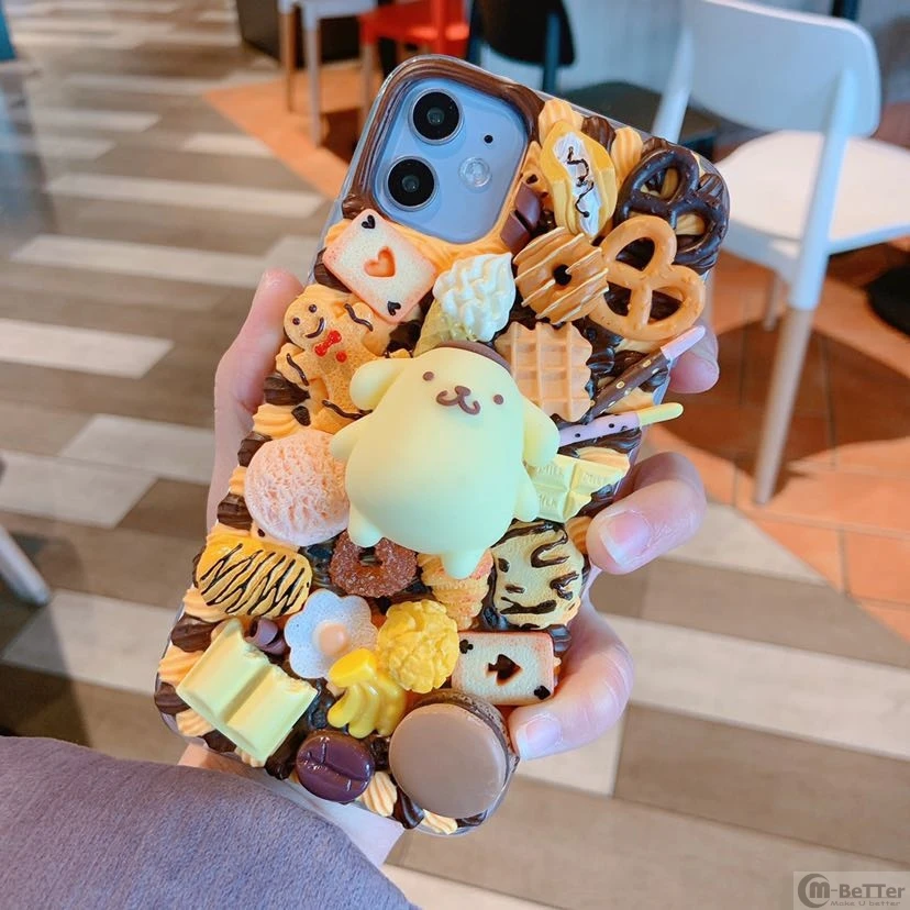Чехол для Samsung S20 ultra 3D Pom Purin чехол телефона Galaxy S8/9/10 plus милый крем собак ручная