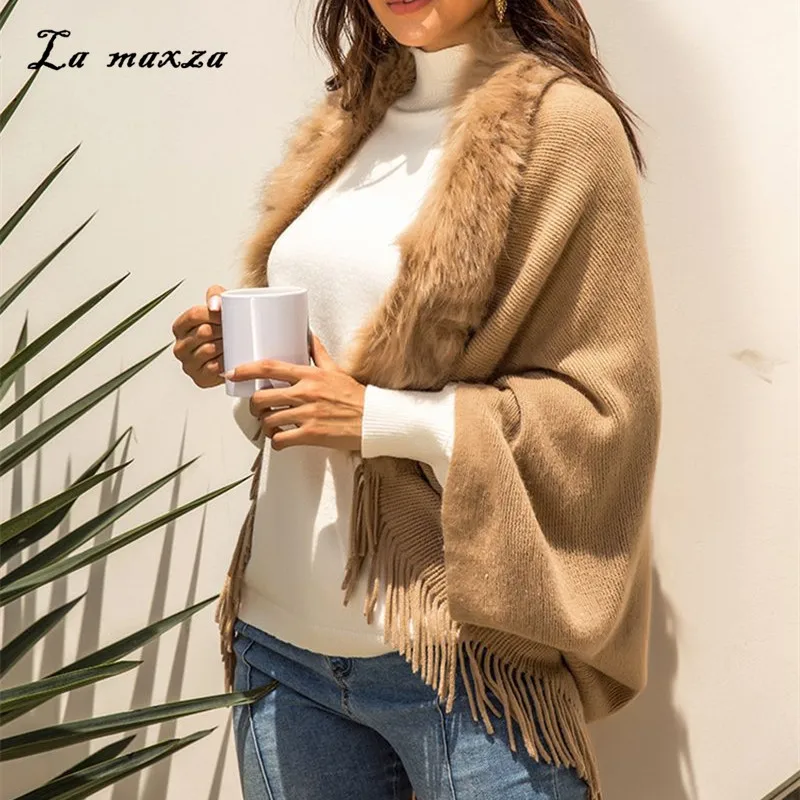 Женский Повседневный вязаный свитер с рукавом летучая мышь| |