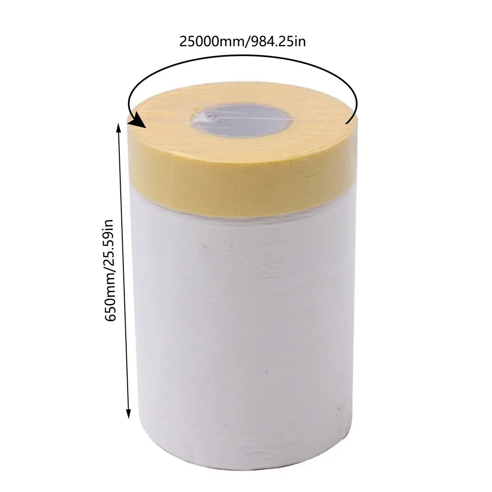 

Furniture Dustproof Wall Covering Spray Paint Protection Masking Paper Masking Film Anti-tear Protective Film